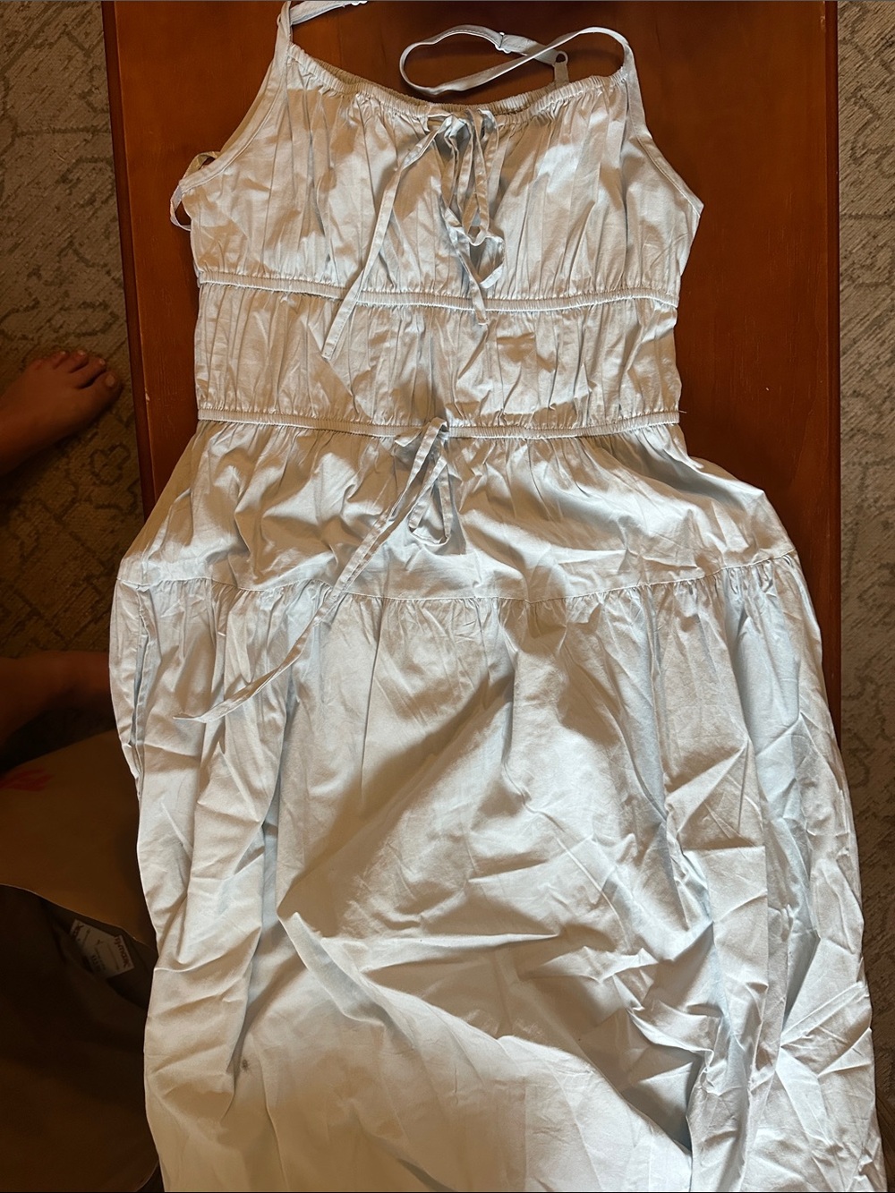 Light Blue Women's Summer Dress
